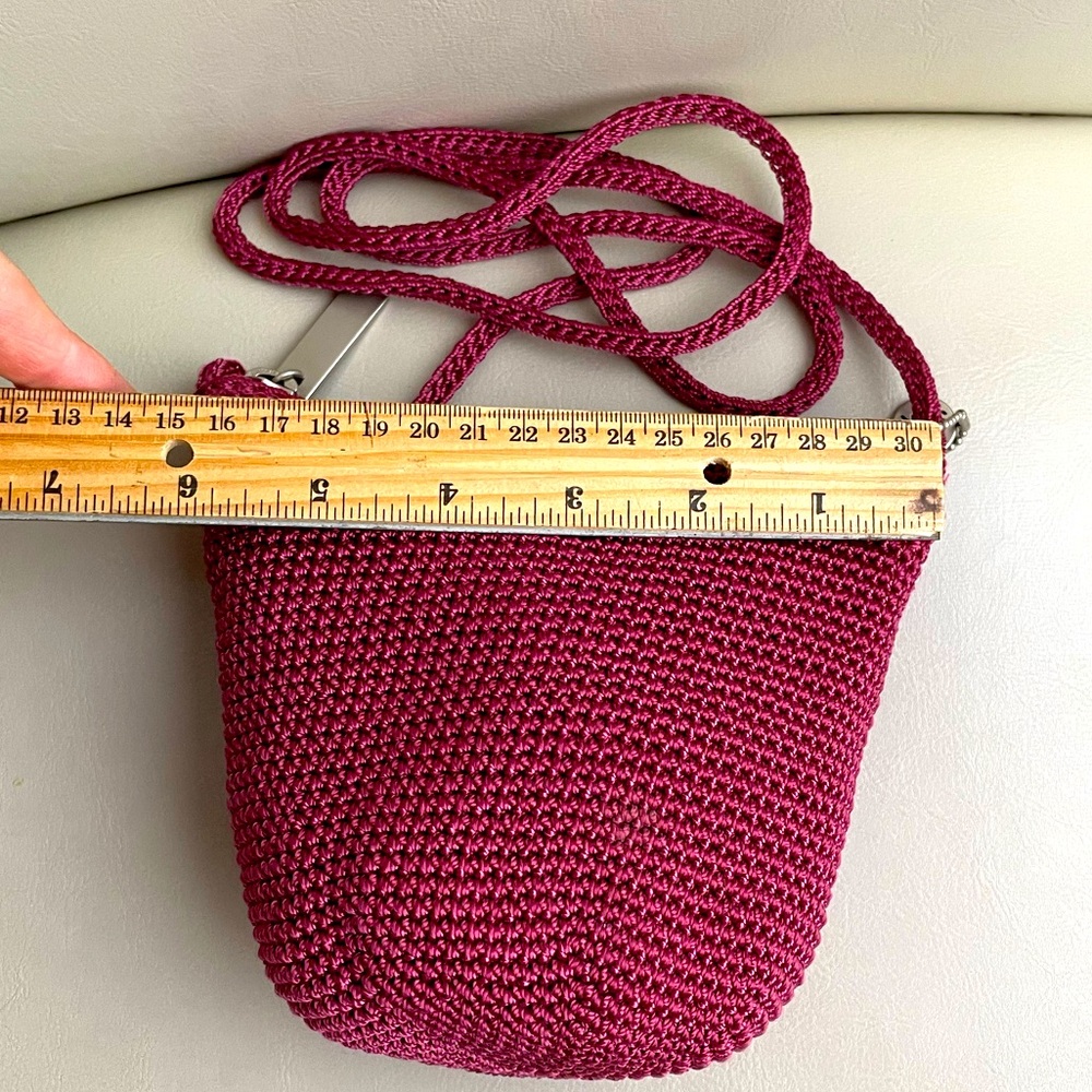 The Sak Women's Purple Crochet Crossbody Bag - Picture 3 of 9